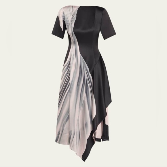 Dresses & Skirts - Elegant Jason Wu  Draped Midi Dress size 8